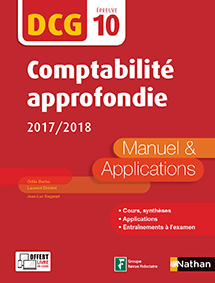 DCG 10 - Comptabilit&eacute; approfondie - 2017/2018