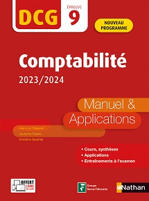 DCG 9 -&nbsp;Comptabilit&eacute; (&Eacute;d. 2023)