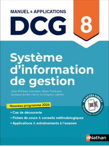 DCG 8 - Syst&egrave;me d'information de gestion